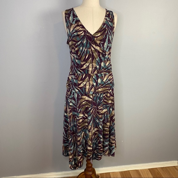 Portmans Size M Dress With Ruffled Side - Picture 4 of 8